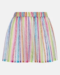 Missoni Shorts aus Haekelstrick Multicolor