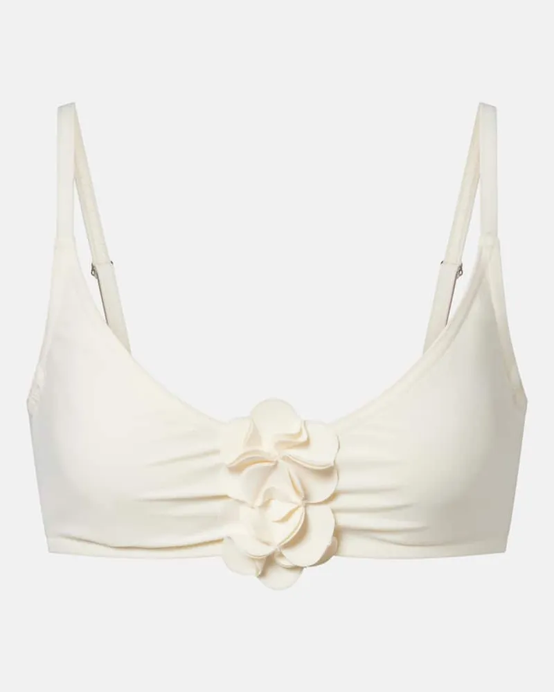 Karla Colletto Bikini-Oberteil Tess Weiß