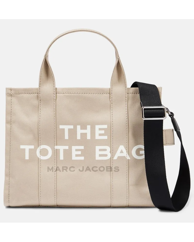 Marc Jacobs Tote The Medium aus Canvas Beige