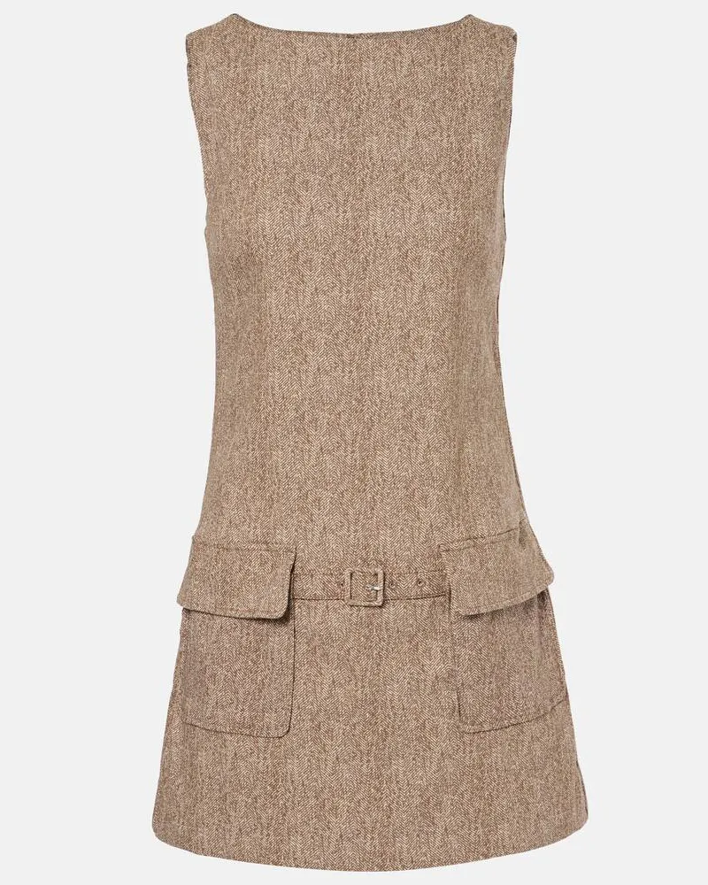 STAUD Minikleid Sheila Nude