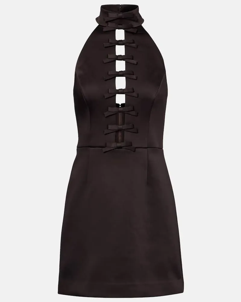 Rebecca Vallance Minikleid Braun