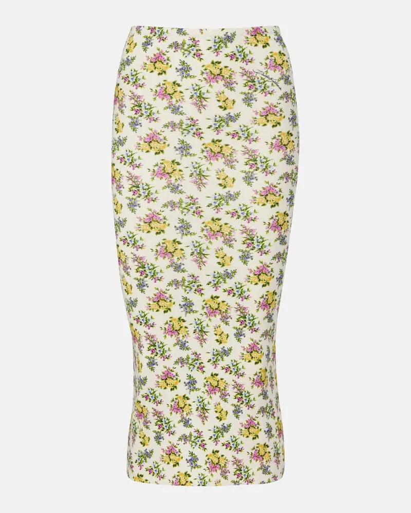 Dolce & Gabbana Bleistiftrock Weiß