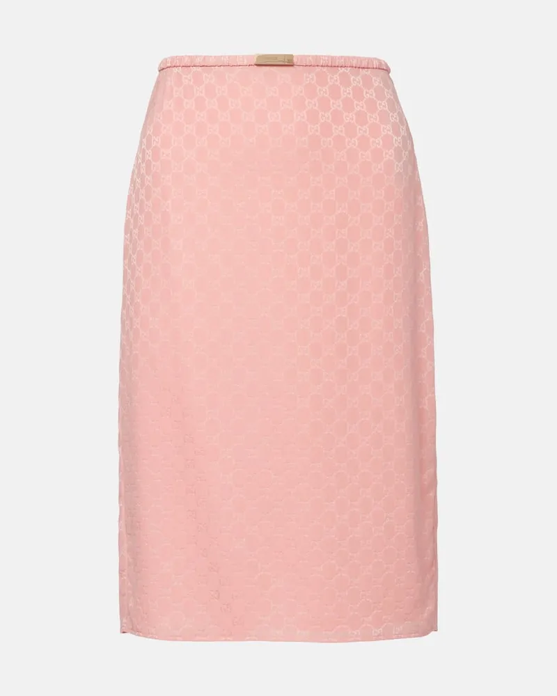 Gucci Midirock GG Pink