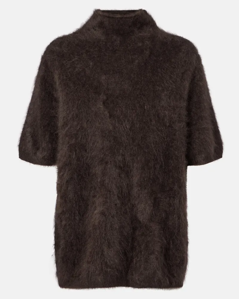Lisa Yang Pullover Madele aus Kaschmir Braun