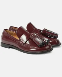 J.W.Anderson Loafers Tassel aus Leder Burgund