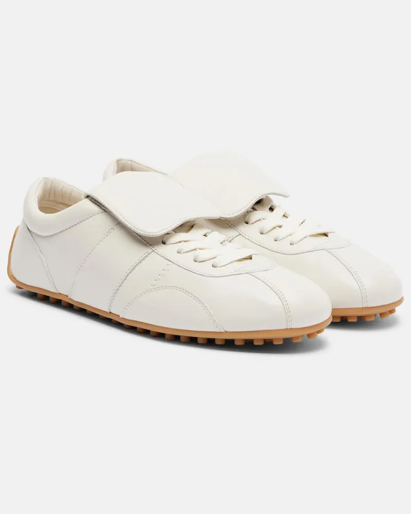 TOD'S Sneakers Gommino aus Leder Weiß