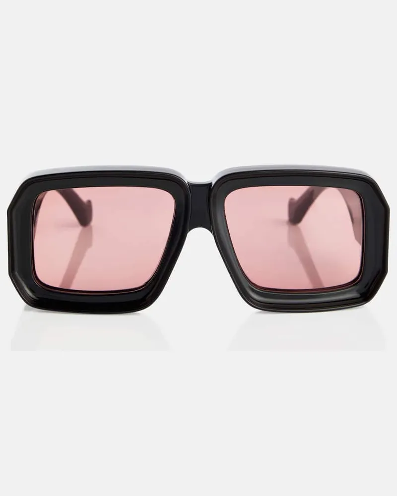 Loewe Paula's Ibiza Eckige Sonnenbrille Schwarz