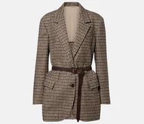 Jacke aus Wolle und Alpakawolle