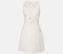 Besticktes Minikleid aus Tweed