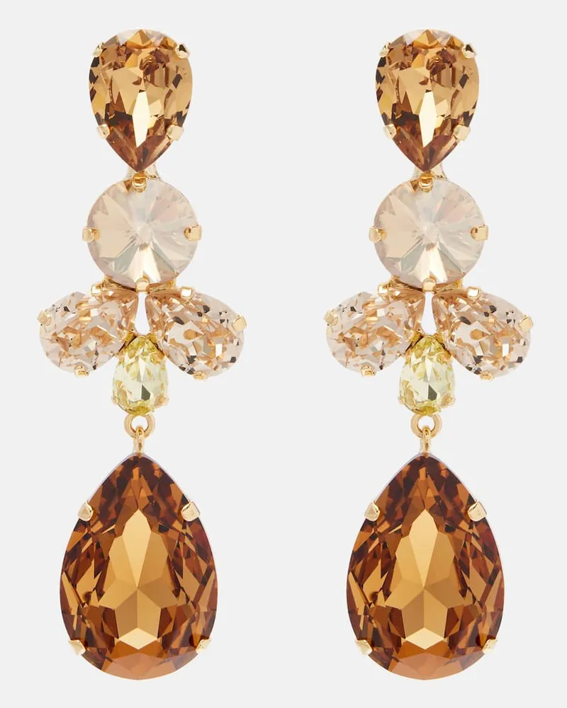 Jennifer Behr Ohrringe Jillian, 18kt vergoldet Gold