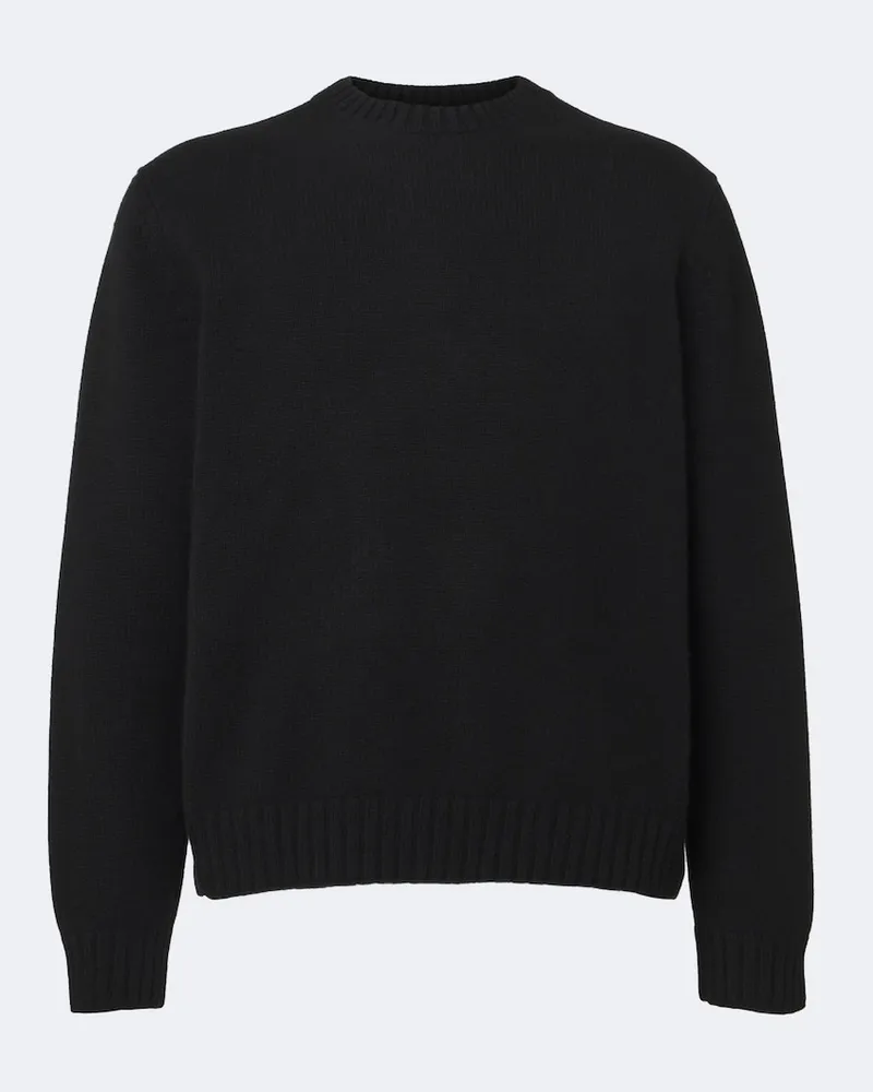 SAMAN AMEL Pullover Elio aus Kaschmir Schwarz
