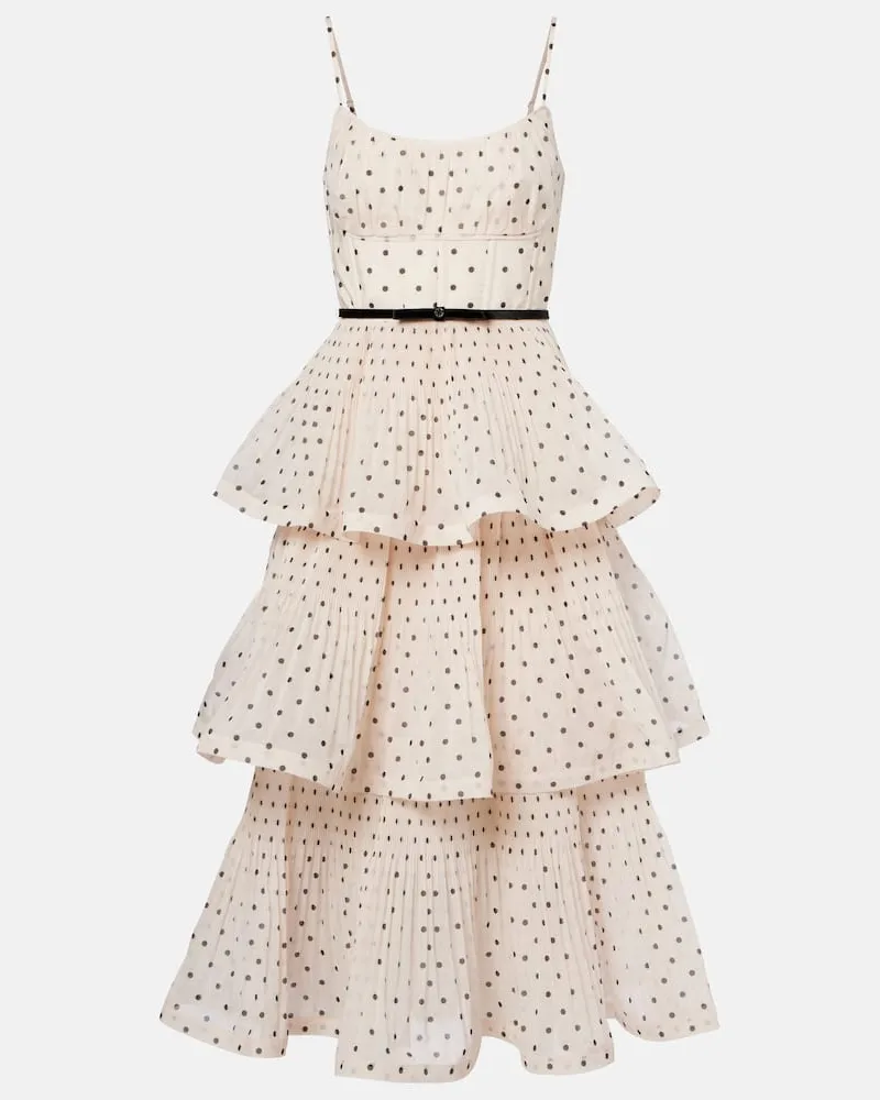 Zimmermann Midikleid Weiß