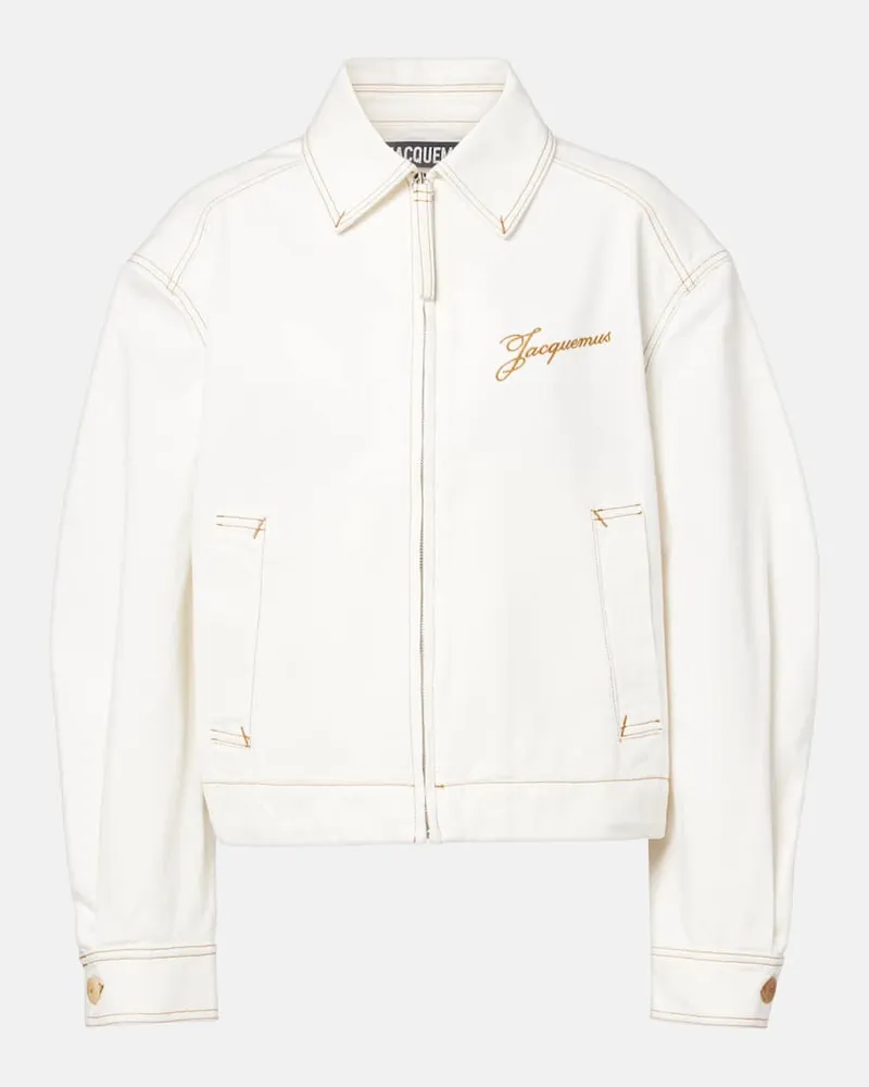 Jacquemus Jeansjacke De Nîmes Weiß