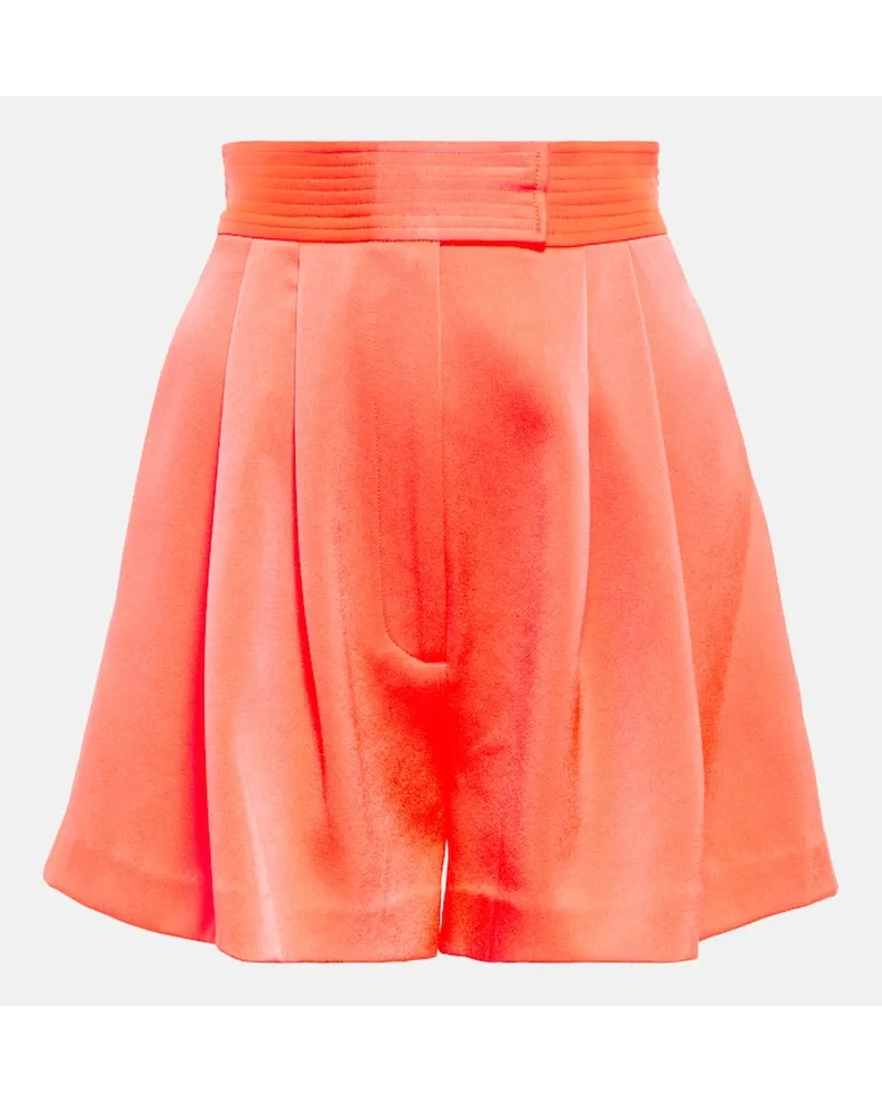 Alex Perry Shorts Porter aus Crêpe Orange