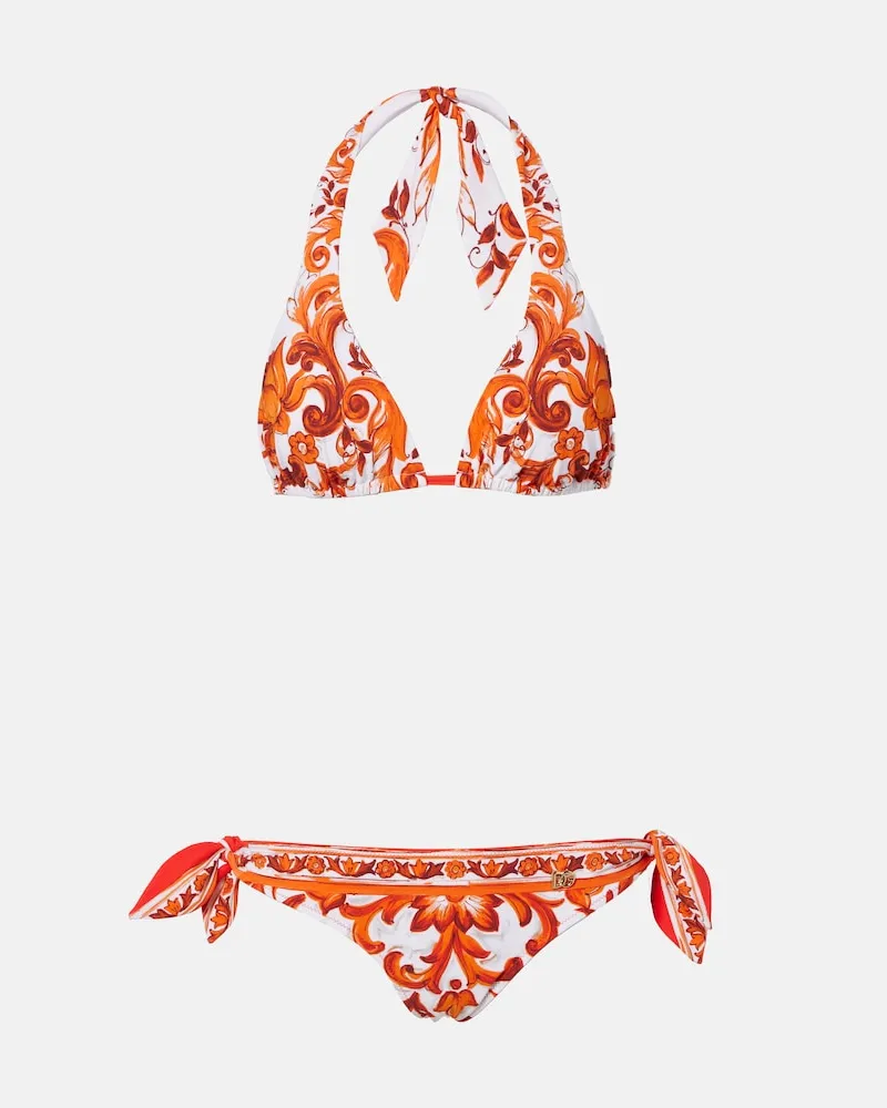 Dolce & Gabbana Bikini Majolica Orange
