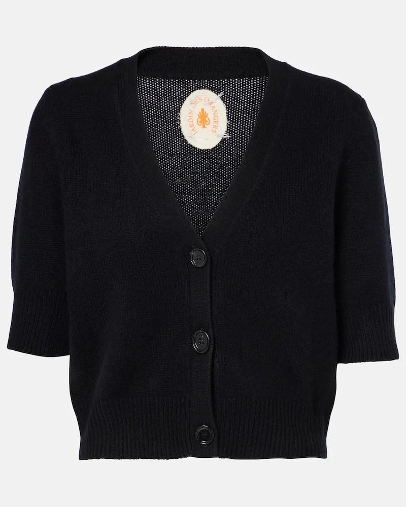 Jardin des Orangers Cardigan aus Kaschmir Schwarz
