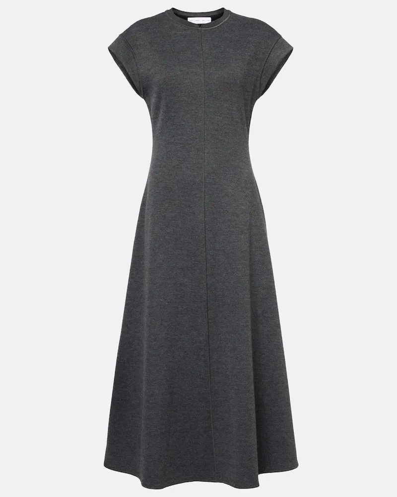 Proenza Schouler White Label Midikleid Melanie Grau