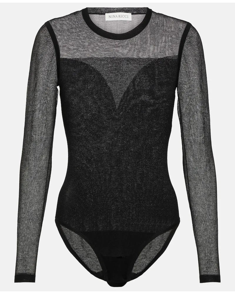 Nina Ricci Body Schwarz