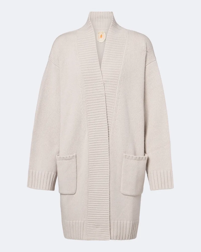 Jardin des Orangers Cardigan aus Wolle und Kaschmir Beige