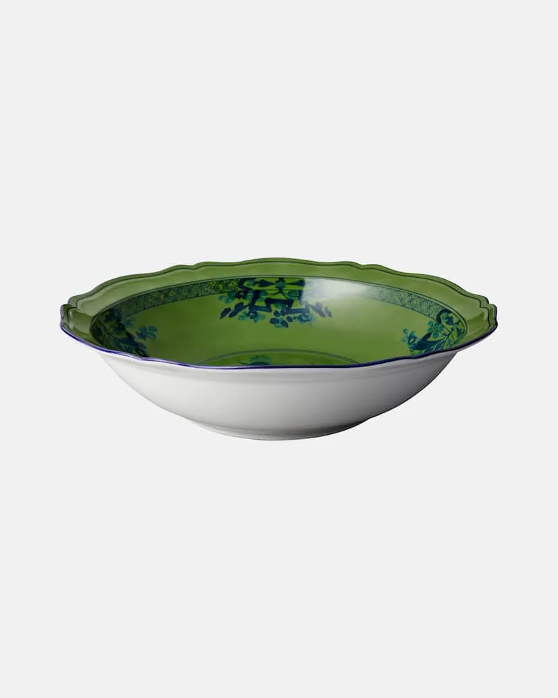 Ginori 1735 Servierschüssel Oriente Italiano Grün