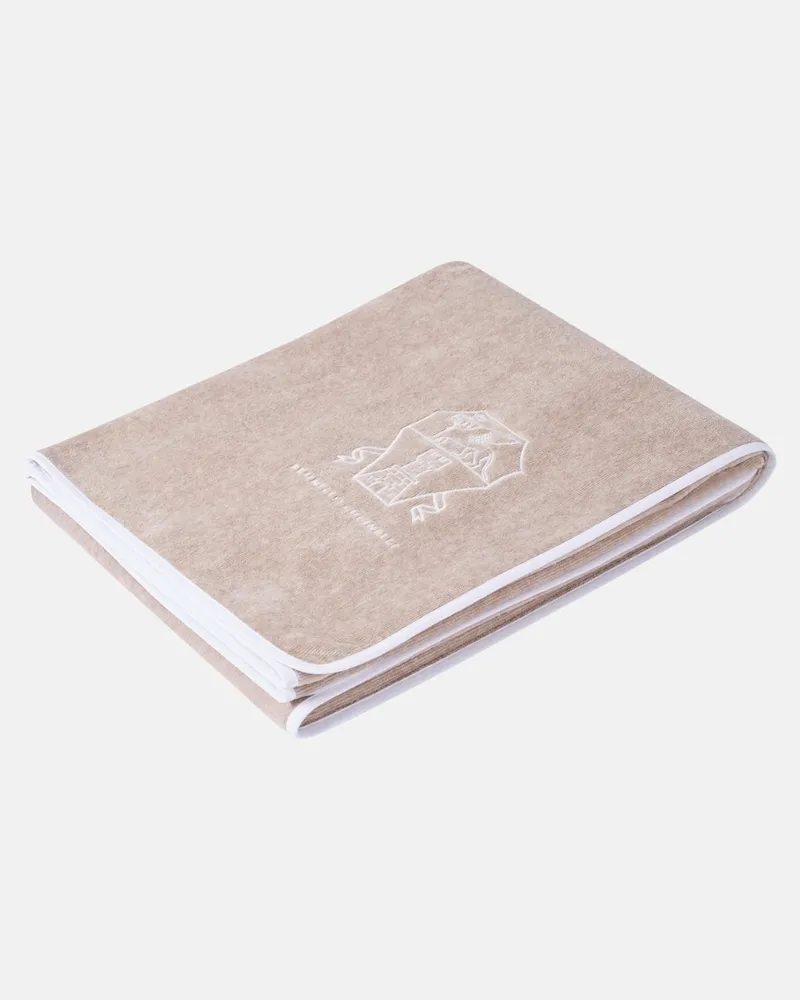 Brunello Cucinelli Strandhandtuch Beige