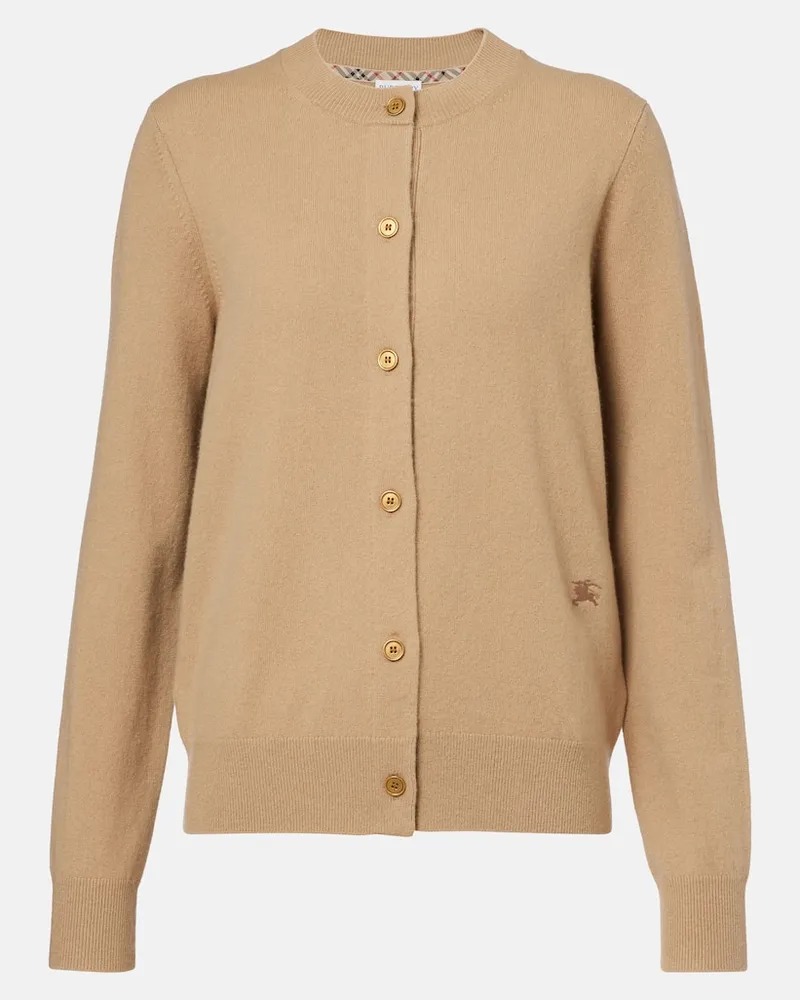 Burberry Cardigan aus einem Kaschmirgemisch Braun