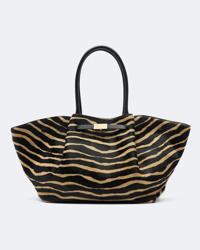 DeMELLIER Tote Bag New York Medium aus Leder Multicolor