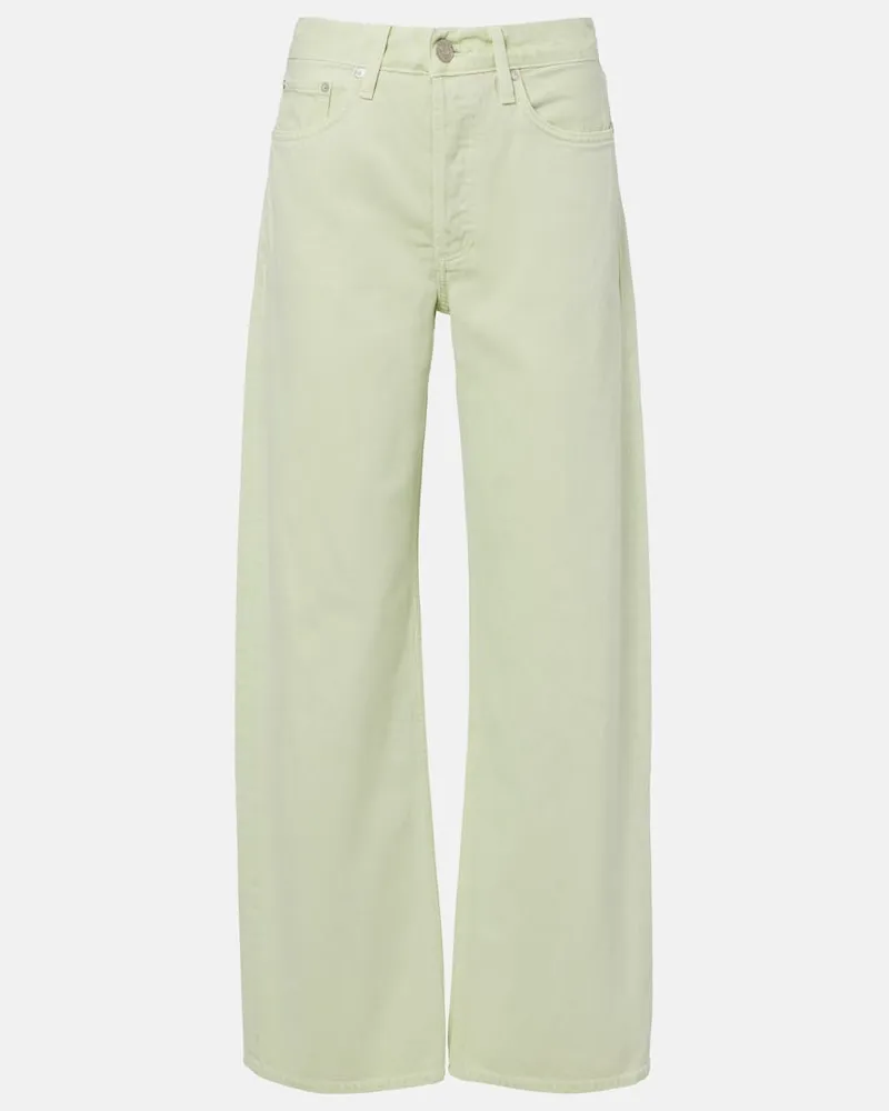 AGOLDE Wide-Leg Jeans Arc 32 Grün