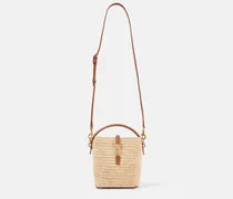 Bucket Bag Le 37 Mini aus Raffiabast