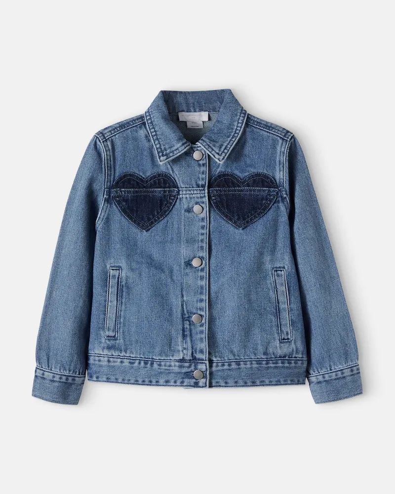 Stella McCartney Kids Jeansjacke Blau