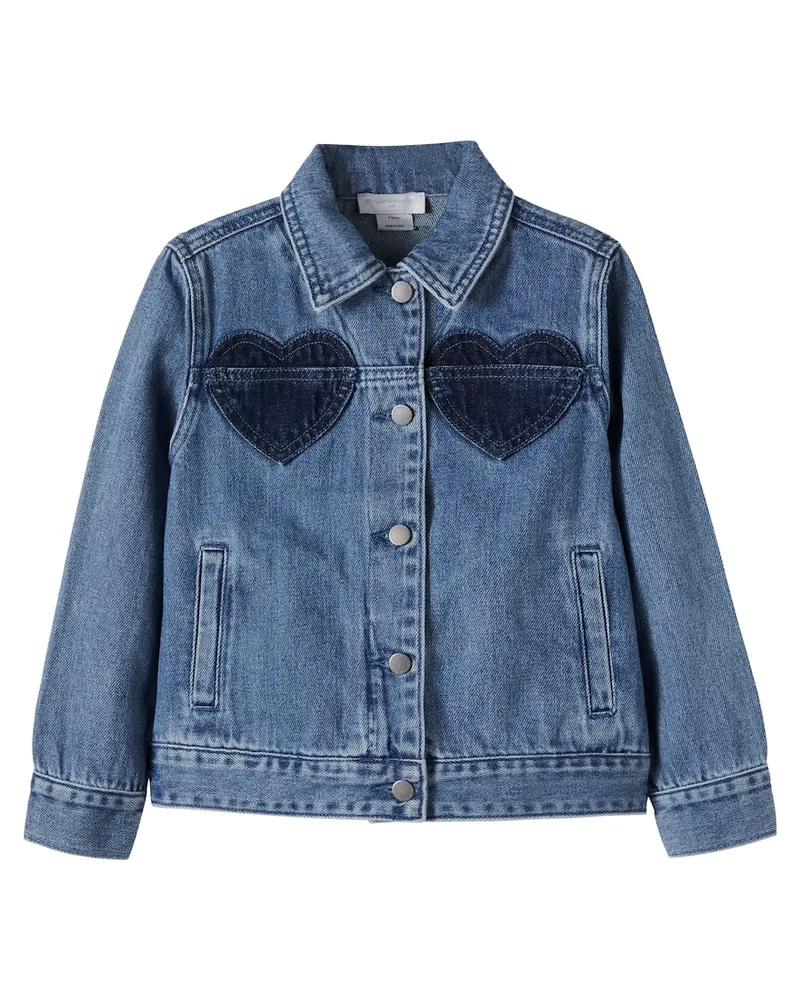 Stella McCartney Kids Jeansjacke Blau