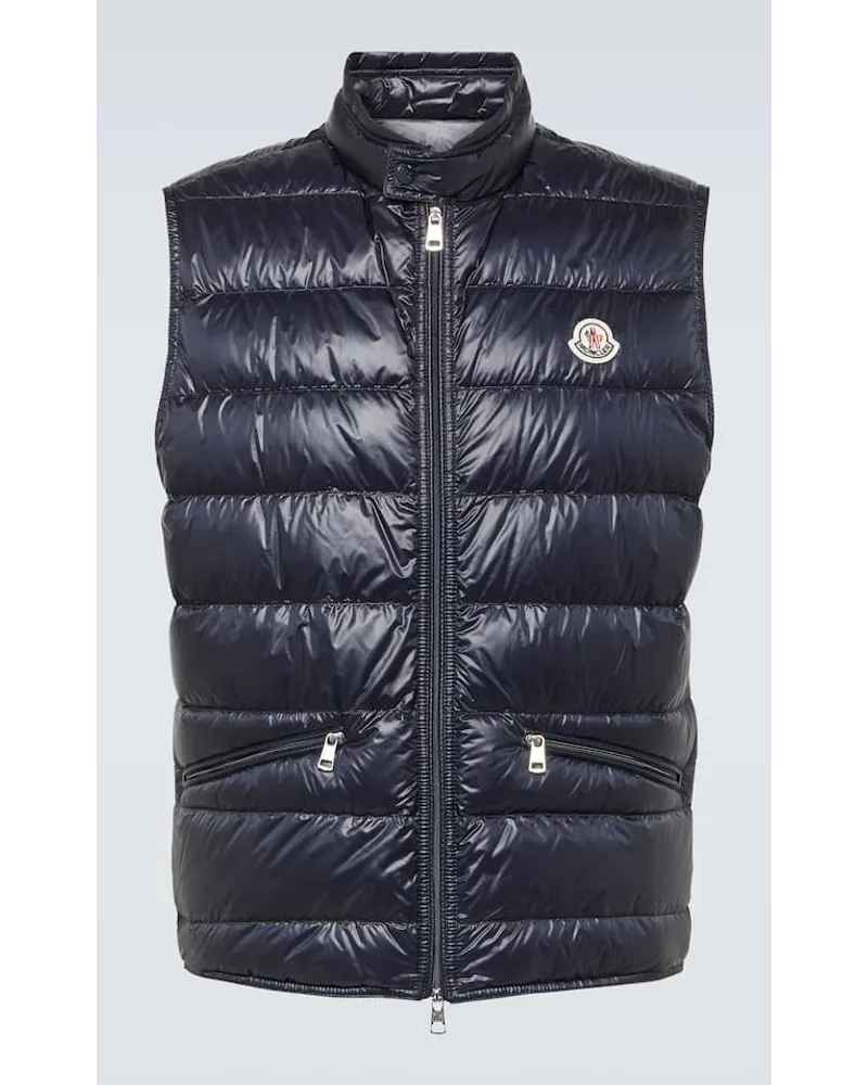 Moncler Daunenweste Gui Blau