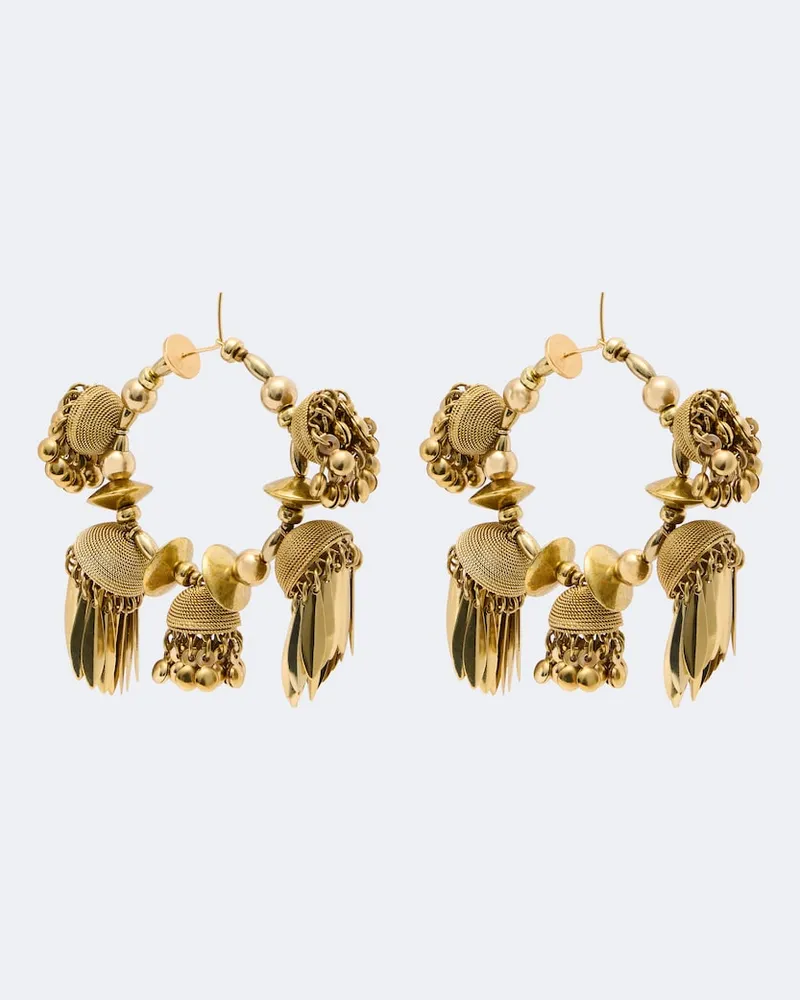Dries van Noten Ohrringe Gold