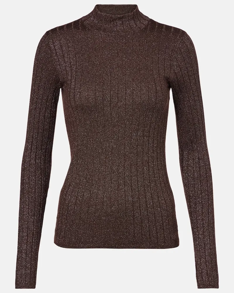 Brunello Cucinelli Top aus einem Kaschmirgemisch Braun