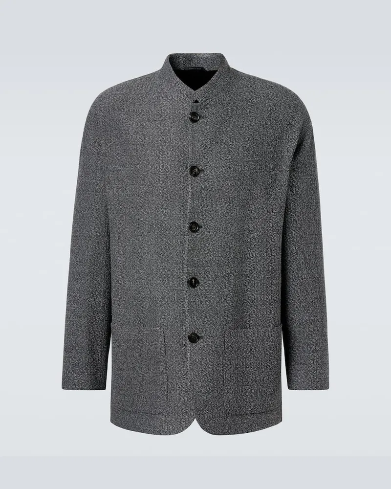 Giorgio Armani Jacke Grau