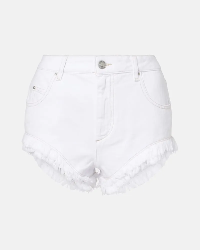 Isabel Marant Jeansshorts Eneidao Weiß