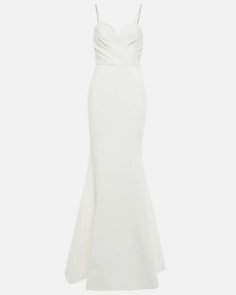 Rebecca Vallance Bridal Robe Phoebe Weiß