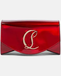 Christian Louboutin Schultertasche Loubi54 aus Lackleder Rot