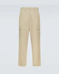 Stone Island Cargohose Ghost Compass aus Baumwolle Beige