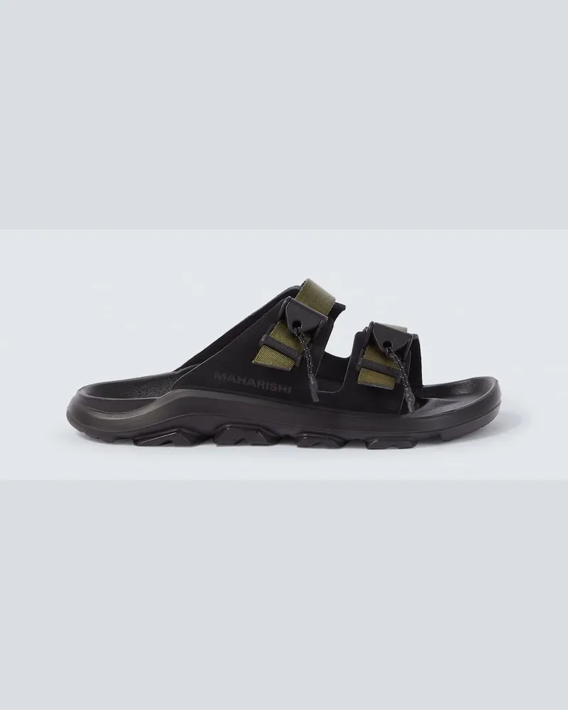 Birkenstock Sandalen Arozona aus Leder Grün