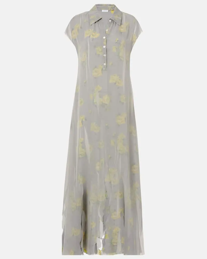 Acne Studios Polokleid Grau