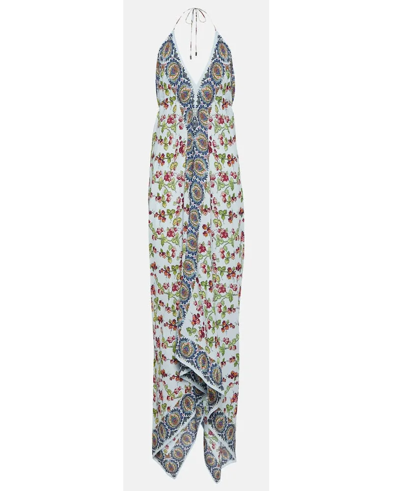 Etro Bedrucktes Maxikleid Multicolor
