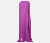 Robe aus einem Seidengemisch