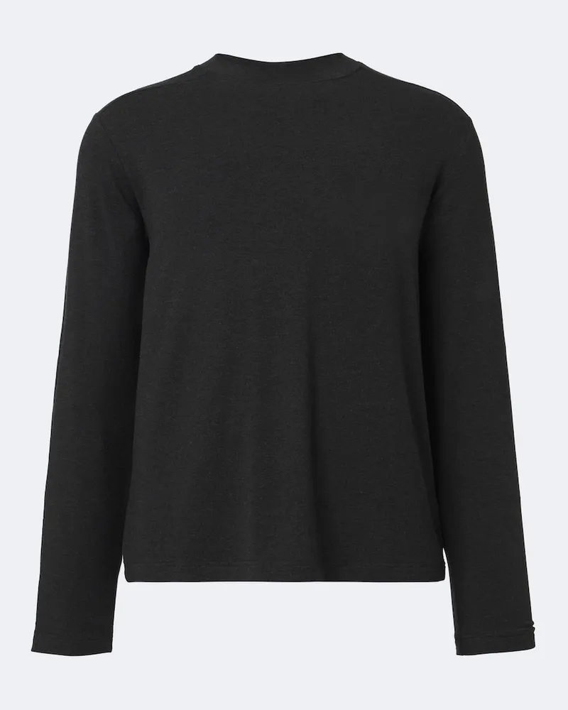 Zimmerli Longsleeve aus Strick Grau
