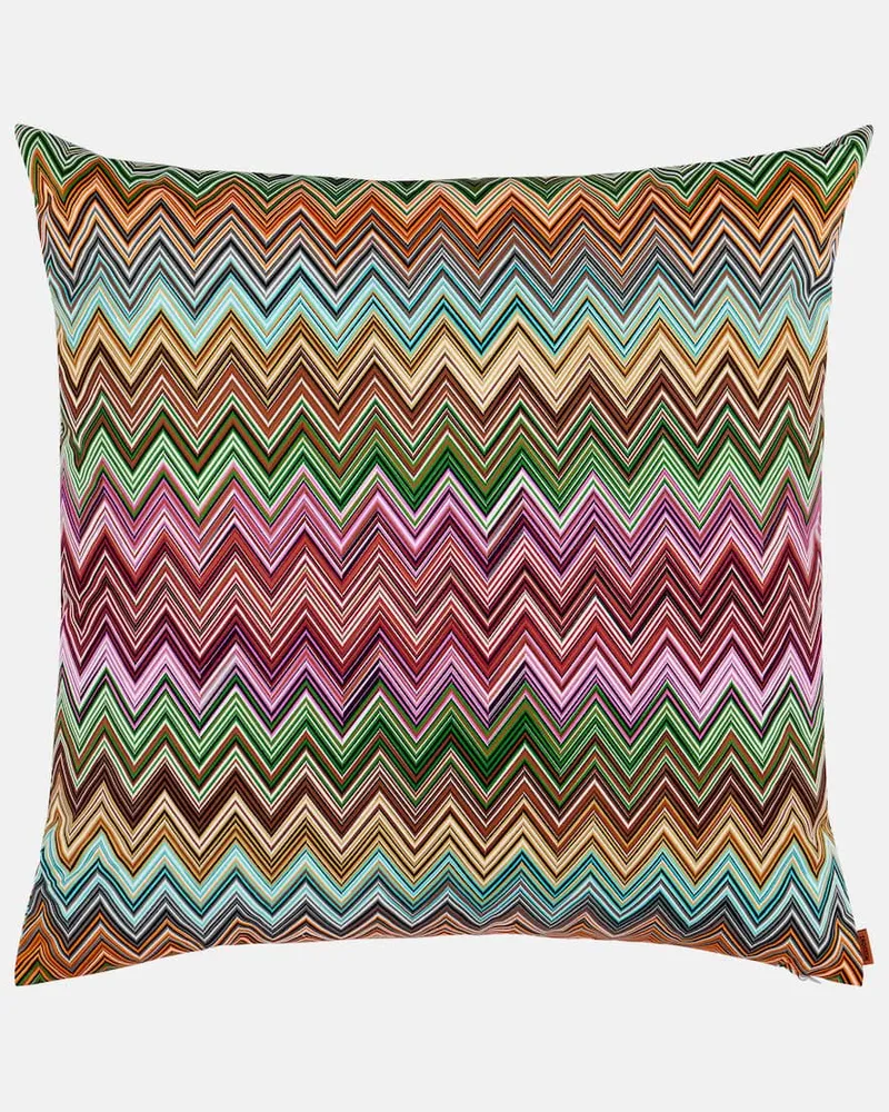 Missoni Kissen Jarris Large aus Baumwolle Multicolor
