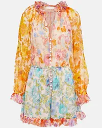 Zimmermann Playsuit Raie Multicolor