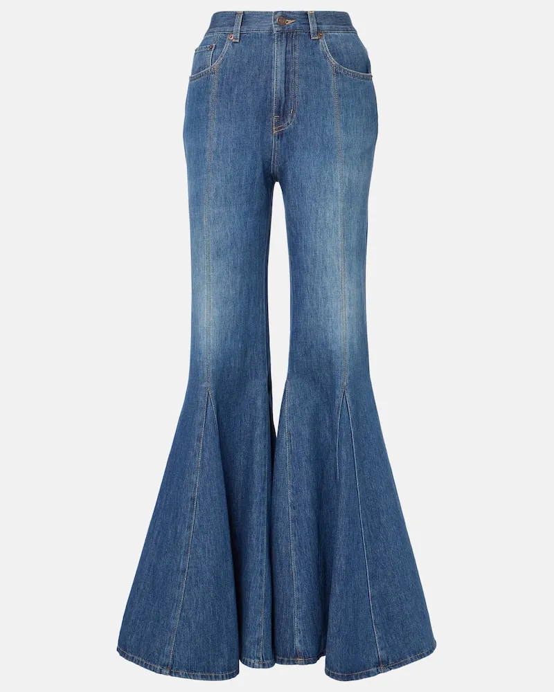 Chloé Chloé Flared Jeans Blau