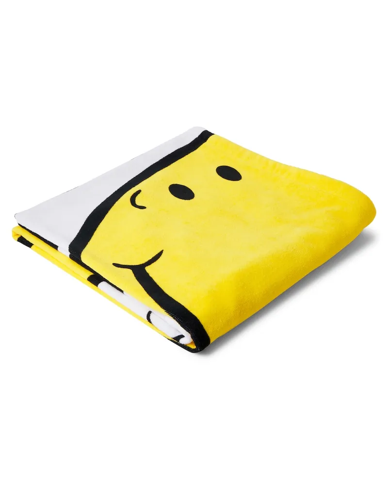 Gucci X Mr. Men Strandhandtuch Little Miss Weiß