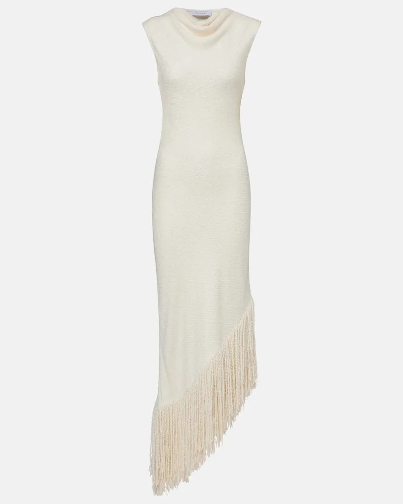 Gabriela Hearst Maxikleid Awar aus Seide Weiß