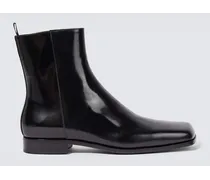 Ankle Boots aus Leder